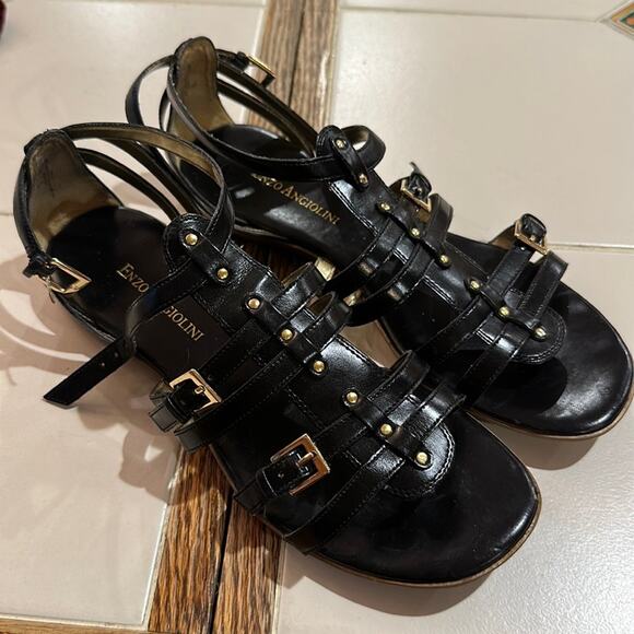 Enzo Angiolini strappy sandals size 8 - Picture 1 of 4